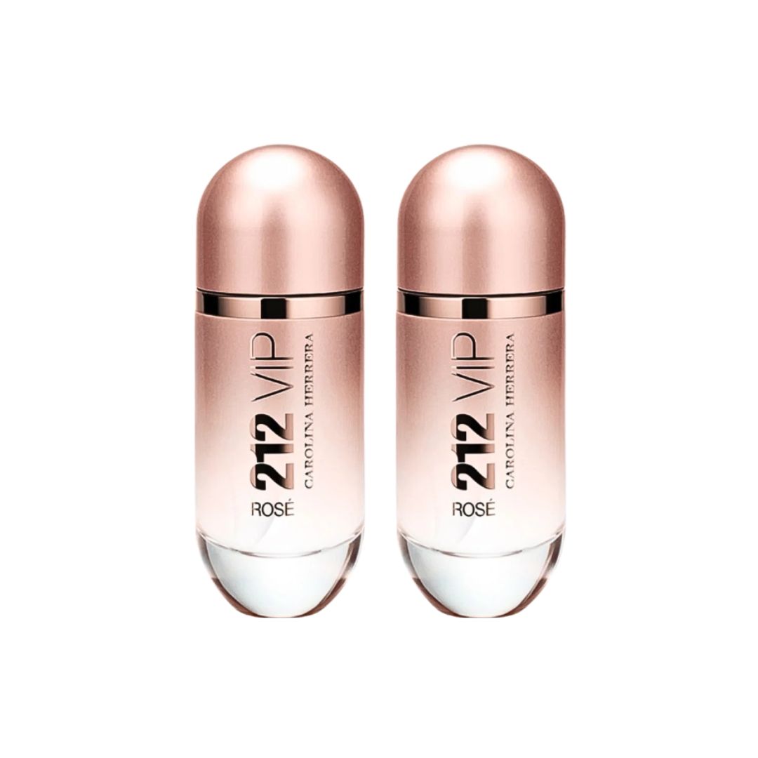 2 UNIDADES 212 VIP ROSE + PERFUMERO